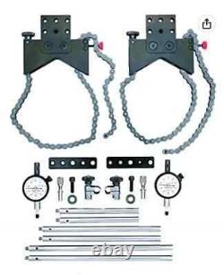 STARRETT S668DZ Alignment Clamp Set with2ZUH4 Indicator 4CEW1- New in case