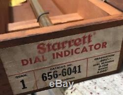 STARRETT dial indicator long range 6.000 caliper