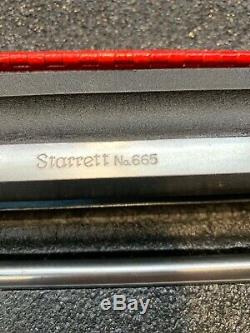 STUNNING! Starrett #665 METRIC Dial Test Indicator Set 8-1/2 Base, 2.5mm V51