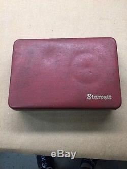 SUPER CLEAN! Starrett #811 Dial Test Indicator Big Set. 001 0-30-0 F01