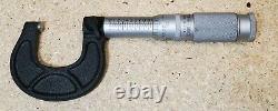 Scherr Tumico tool kit 1 micrometer, depth mic, dial caliper, Starrett scale