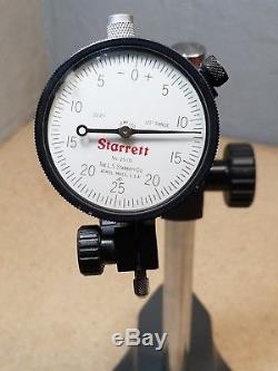 Spi Indicator Transfer Stand with a Starrett Dial Indicator