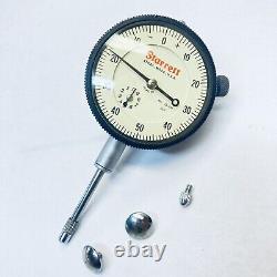 Starett No. 25-341 Dial Indicator withPoints 0-1 Range. 001 Grads Jeweled