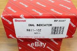 Starret Swivel Head Dial Test Indicator + Attachments 0-0.06 0.001 0-30-0 Read