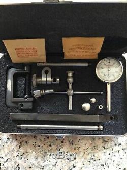 Starret dial Test indicator Complete With Attachments Excellent Condition
