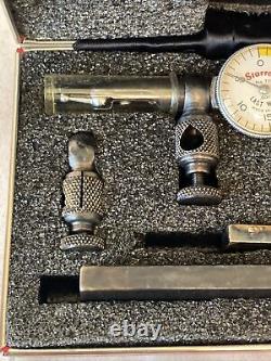 Starrett. 001 Inch Last Word Dial Indicator No 711 With Case Works