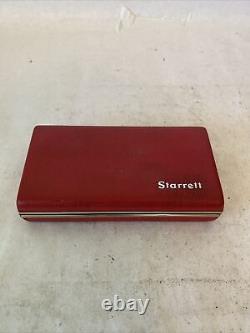 Starrett. 001 Inch Last Word Dial Indicator No 711 With Case Works