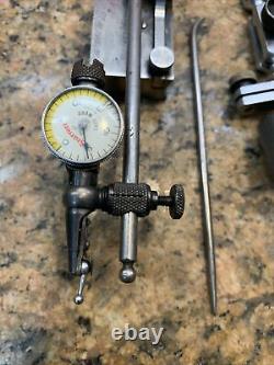 Starrett. 001 Last Word 711 Dial Test Indicator with Accessories & Bases K196