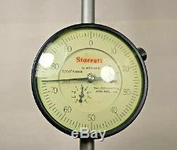 Starrett. 001 in Dial Indicator 3.000 in Range with Box (No. 655-3041J)