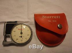 Starrett #1010 Dial Indicator Pocket Gauge
