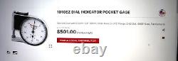 Starrett 1010-E Dial Indicator Pocket Gage 0.375.0005, #1010, CNC #0036