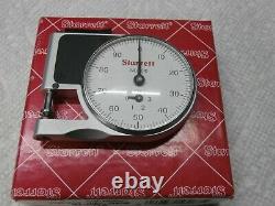 Starrett 1010RZ Pocket Dial Gauge Gage In Pristine Condition Free USA Shipping