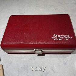 Starrett 1015B Inch Reading Portable Dial Indicator 1015B-441J Thickness Gauge