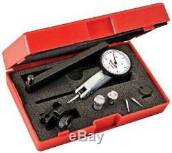 Starrett 12305 Dial Test Indicator with Dovetail Mount and 4 Attachments 2 Extra
