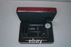 Starrett 196 Back Plunger Dial Indicator Test Kit With Case USA