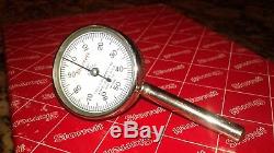 Starrett 196 Back Plunger dial indicator with all acc