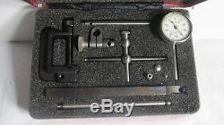 Starrett 196 Dial Indicator Kit with Attachments in Original Box