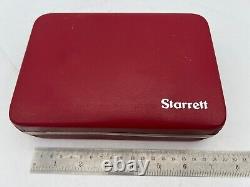 Starrett 196 Plunge Back Dial Indicator Hole Attmt 196A1Z Clamp Snug Holder Case