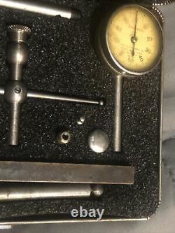 Starrett 196 Universal Dial Test Indicator Set Machinist Tool Maker Lathe Mill