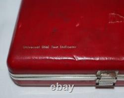 Starrett 196 Vintage Universal Dial Test Indicator Set in Original Box