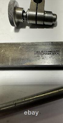 Starrett 196A1Z Dial Test Indicator Kit. 001 Universal Back Plunger with case