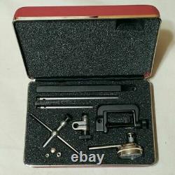Starrett 196A1Z Dial Test Indicator Kit Universal Back Plunger with Case USA
