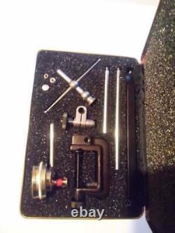 Starrett 196A1Z Dial Test Indicator Kit Universal Back Plunger with case USA
