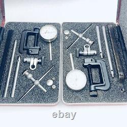 Starrett 196A1Z Dial Test Indicator Kit Universal Back Plunger withCase NICE