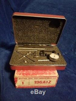 Starrett 196A1Z Dial Test Indicator with Case
