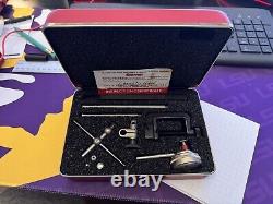 Starrett 196A1Z Universal 0.001 Back Plunger Dial Test Indicator Set with Box NEW