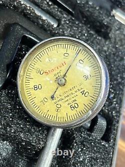 Starrett 196A1Z Universal Back Plunger Dial Indicator