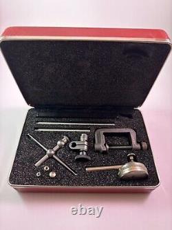 Starrett 196A1Z Universal Back Plunger Dial Indicator Nice Complete set