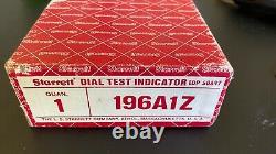 Starrett 196A1Z Universal Back Plunger Dial Indicator Set
