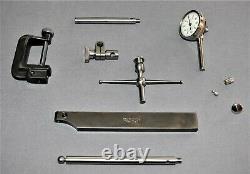Starrett 196A1Z Universal Back Plunger Dial Indicator Set FREE SHIPPING