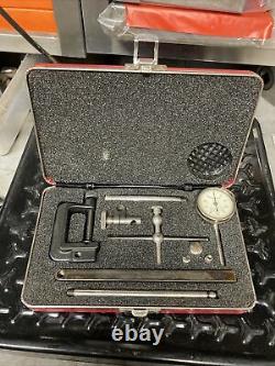 Starrett 196A1Z Universal Dial Test Indicator Set Machinist Tool Maker Box Find