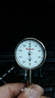 Starrett 196A1Z dial test indicator set