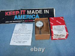 Starrett 196b5 Nos Back Plunger Indicator Machinist Toolmaker MILL Lathe Grinder