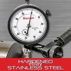 Starrett 25-111J Dial Indicator, 0.375 Stem Dia, Lug-on-Center Back