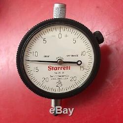 Starrett 25-131 dial indicator with magnetic base