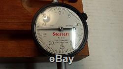 Starrett 25-31 Dial indicator set with 657 magnetic base and holding rod in mah