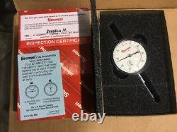 Starrett 25-341J Dial Indicator Brand New With Certification