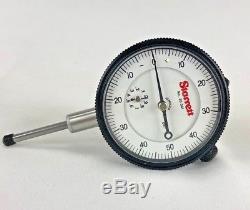 Starrett 25-341J Dial Indicator With Certification Machinist Tool New In Box