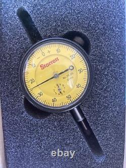 Starrett 25-381J Dial Indicator 0-10.0mm Range, 0-50-0 Balanced Dial. Save Save