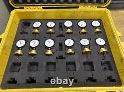 Starrett 25-431R dial indicator Jewel. 500 range. 0005 grad RECENT CALIBRATION