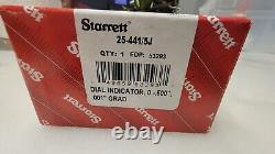 Starrett 25-441/5J Dial Indicator, 0.500. Range. 001 GRAD