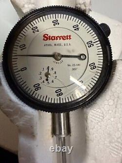 Starrett 25-441/5J WCSC indicator PREOWNED WORKING