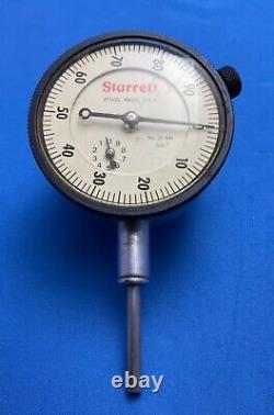 Starrett 25-441 Dial Drop Indicator 1 Range, 0-100 Reading