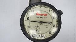 Starrett 25-441 Dial Indicator With Craftsman 3872 Magnetic Holder USA