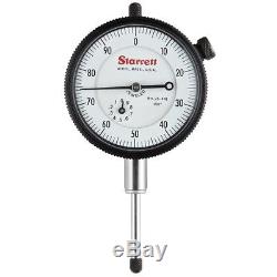 Starrett 25-441J Dial Drop Indicator 1 Range x. 001 Grad. 0-100 53295