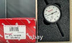 Starrett 25-441J Dial Indicator New in Box. Free Shipping. Made in USA